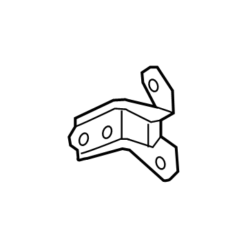 Honda 67450-T2A-H11ZZ Hinge, Left Front Door (Upper)