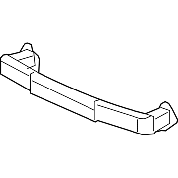 Honda 71130-TM8-A00ZZ Beam, FR. Bumper