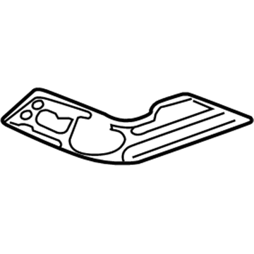 GM 10423550 Support-Front End Fascia Headlamp Opening Flange Lower