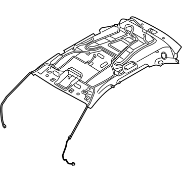 Hyundai 85301-3J010-6T Headlining Assembly