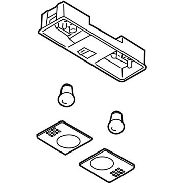 Nissan 26430-CF00E Lamp Assembly Map