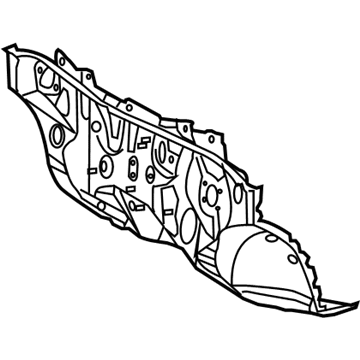 Lexus 55101-0E111 PANEL SUB-ASSY, DASH