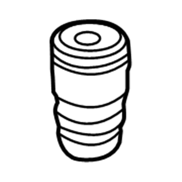Hyundai 55348-2L000 Rubber Bumper