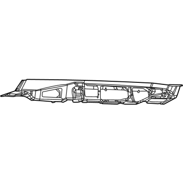 Mopar 68448042AA COWL PNL-COWL PLENUM UPPER