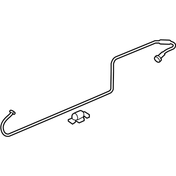 Honda 74411-SHJ-A02 Cable, Fuel Lid Opener