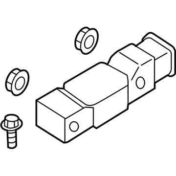 Nissan 98830-EC060 Sensor-Side Air Bag, R