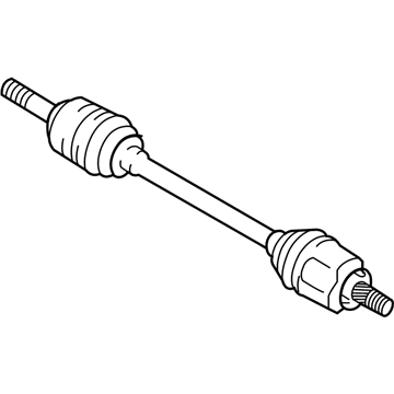 Infiniti 39101-1CB0A Shaft Assy-Front Drive, LH