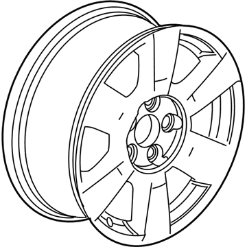 GM 9597710 Wheel, Alloy