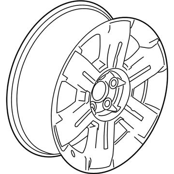 GM 84075822 Wheel, Alloy