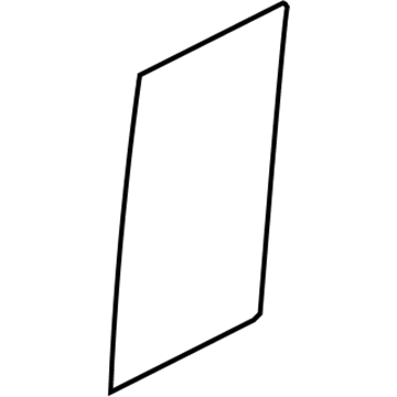 Nissan 82263-1FA0B Glass Rear Corner L