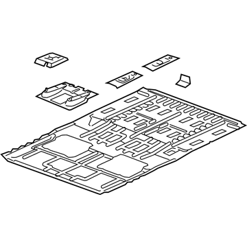 GM 15224198 Front Floor Pan