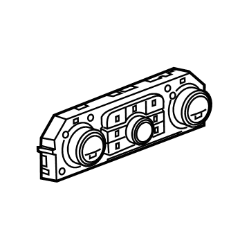 GM 84542734 Dash Control Unit