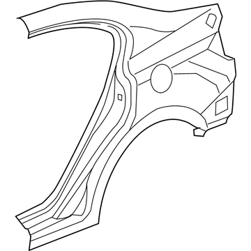 Honda 04636-TR0-A91ZZ Panel Set, R. (DOT)