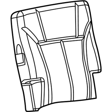 GM 89039282 Seat Back Cover