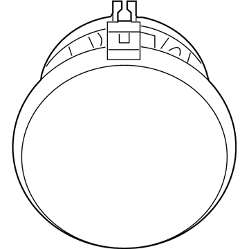 Mopar 4805857AB Front Fog Lamp