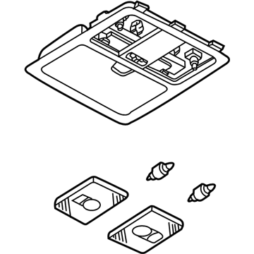 Nissan 26430-CD80E Lamp Assembly-Map