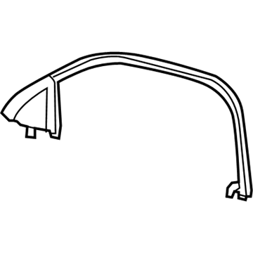 GM 15906562 Weatherstrip Asm-Front Side Door Window Inner