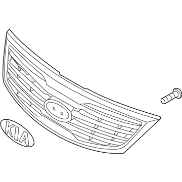 Kia 863503W000 Radiator Grille Assembly