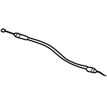 Toyota 69730-02020 Control Cable