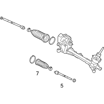 Ford HV6Z-3504-CD Steering Gear