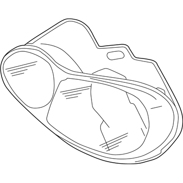 Mopar 4780013AD Driver Side Headlight Assembly Composite