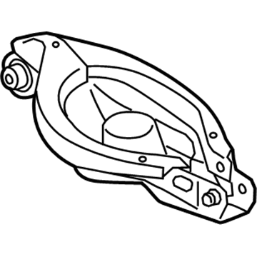 Acura 52360-STX-A01 Arm B, Left Rear (Lower)