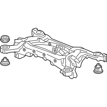 Acura 50300-SZN-A02 Sub-Frame Assembly, Rear Suspension