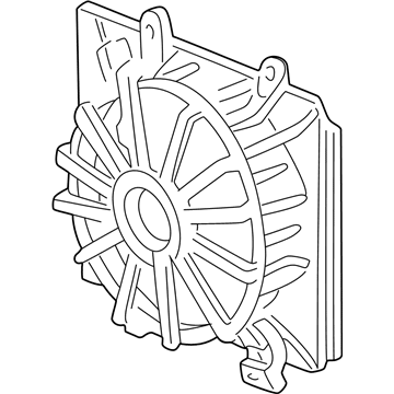 Honda 19015-PLC-004 Shroud (Toyo)