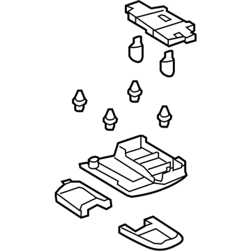 Toyota 81260-42110-E0 Map Lamp Assembly