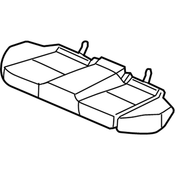 Acura 82137-SJA-A01 Pad & Frame, Rear Seat Cushion