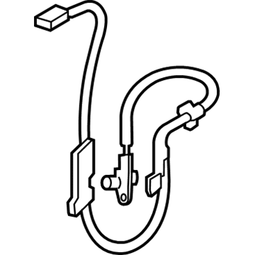 Lexus 89542-33100 Sensor, Speed, Front RH