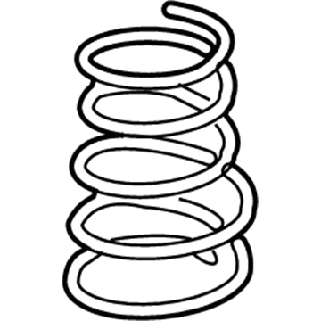 Toyota 48231-0E121 Coil Spring