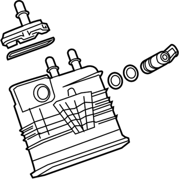 GM 84809655 Vapor Canister