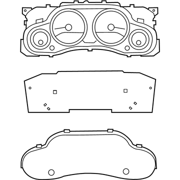 Mopar 68060701AD Cluster-Instrument Panel