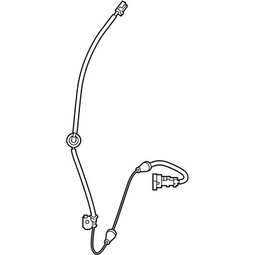 Kia 58960K0000 Cable Assembly-ABSEXT, R