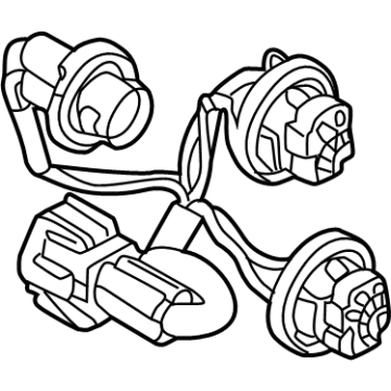 Nissan 26551-5EE2A Harness Assembly