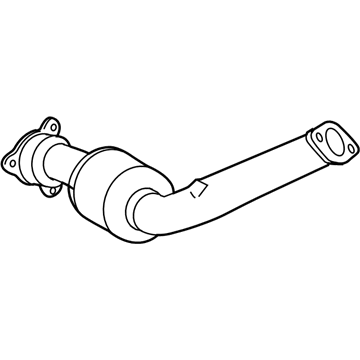 GM 20889270 Converter & Pipe