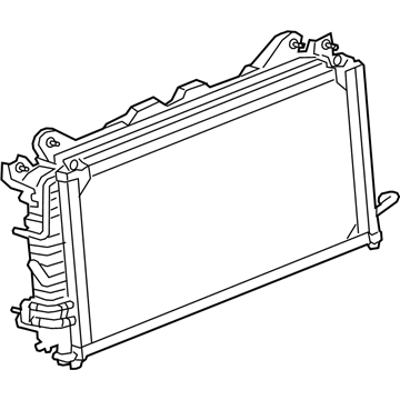 GM 84164908 Radiator Assembly