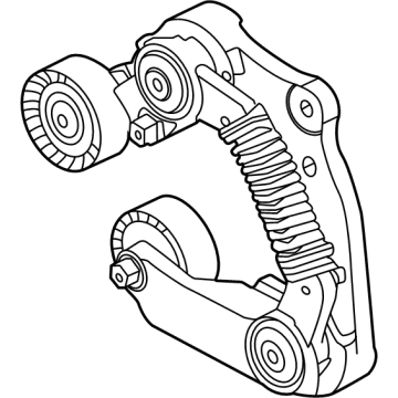 Ford ML3Z-6A228-A PULLEY ASY - TENSION