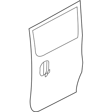 Nissan H2153-3LMMC Panel - Slide Door Outer LH