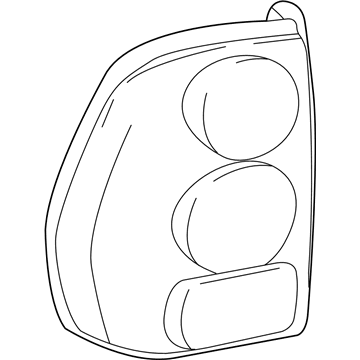 GM 15131580 Tail Lamp Assembly