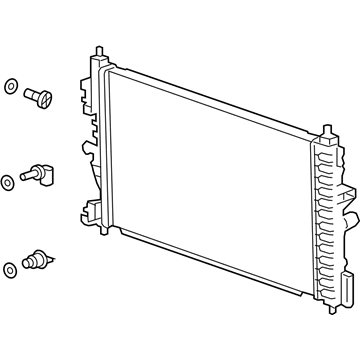 GM 13267668 Radiator