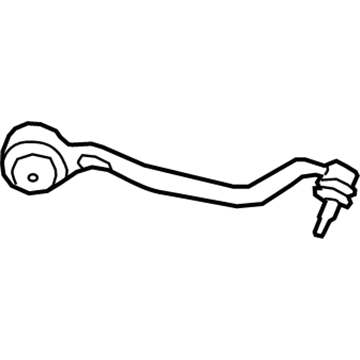 BMW 31-12-6-851-691 Left Tension Strut With Rubber Mounting