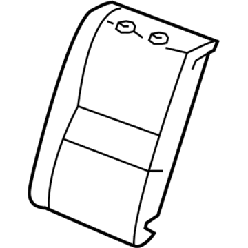 Honda 82122-SVA-A21 Pad, Right Rear Seat-Back
