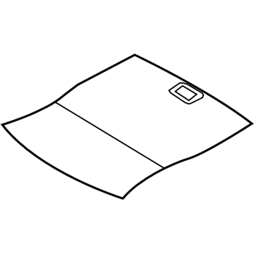BMW 51-47-6-953-753 Removable Panel For Luggage Compartment
