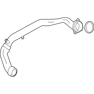 BMW 11-53-7-599-234 Engine Coolant Hose