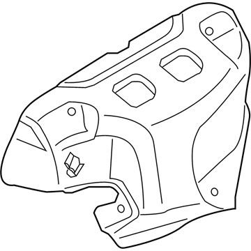 GM 19316251 Heat Shield