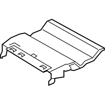 Infiniti 87351-1MA0B Frame Assembly - Front Seat Cushion