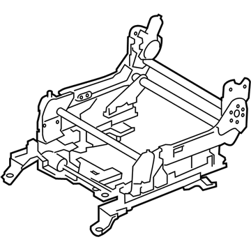 Infiniti 87450-1MA1A ADJUSTER Assembly Front Seat, LH