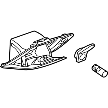 GM 23138130 Compartment Asm-Instrument Panel Center *Cocoa